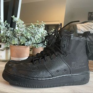 SF Air Force 1 Mid “Triple Black” Urban Utility FTWR
